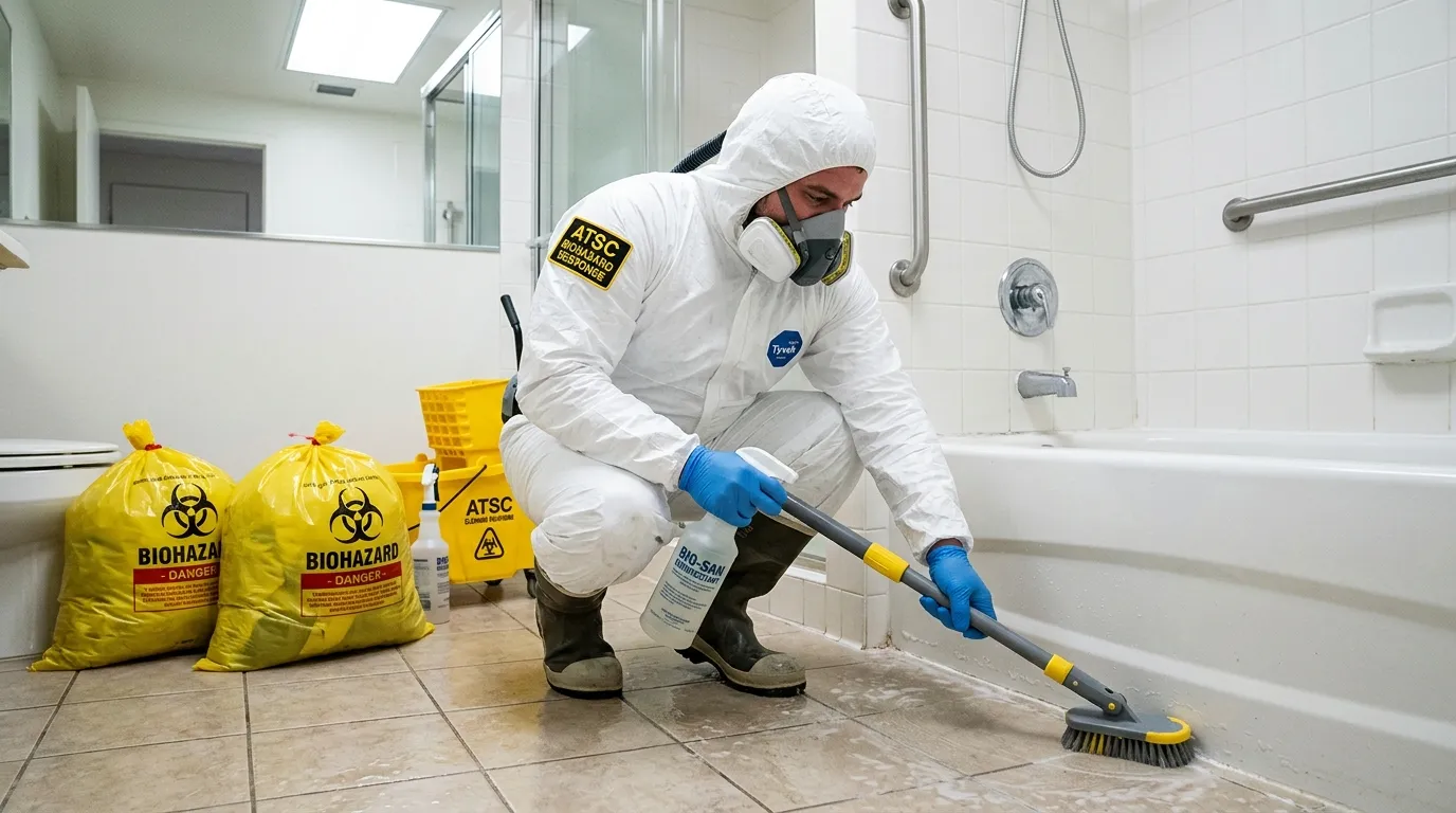Decontamination equipment deployed for Blood Cleanup in River Rouge